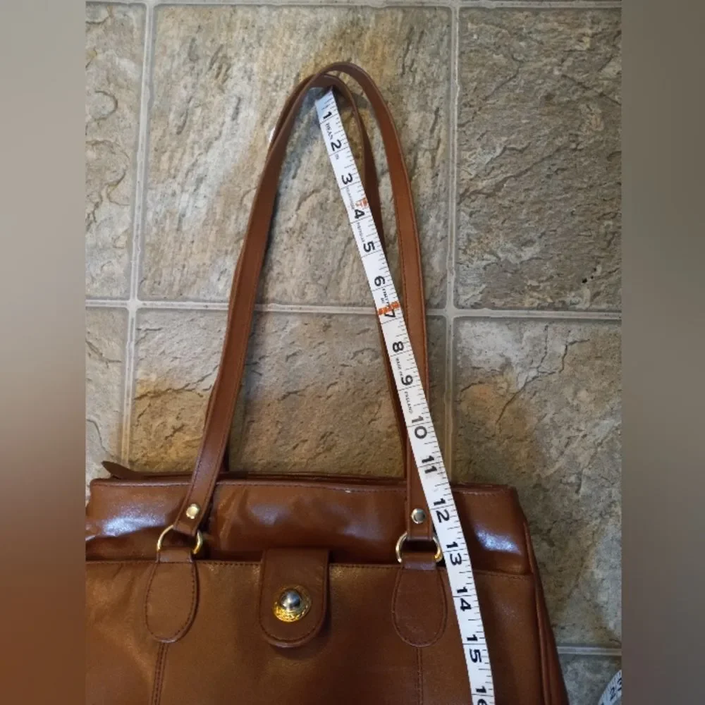Brown Leather Shoulder Purse